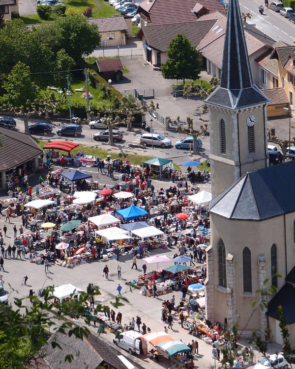 marché de duingt