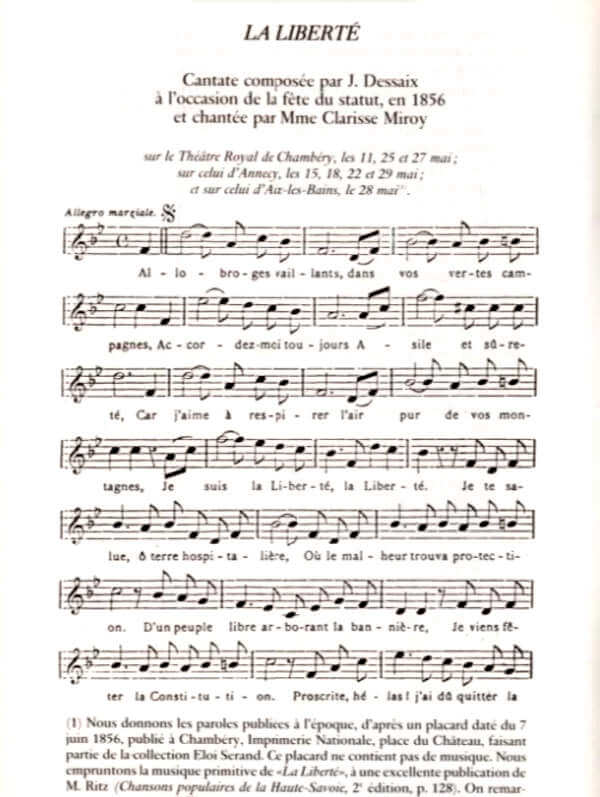 hymne des Allobroges