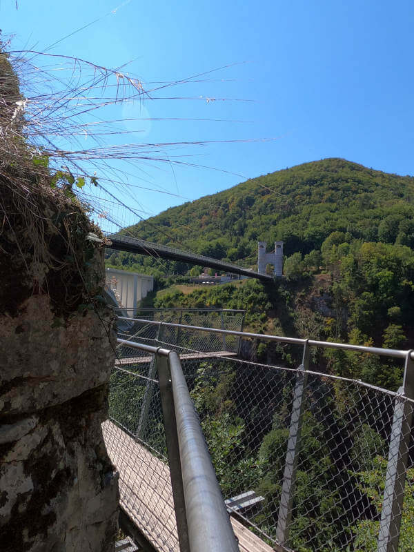 passerelles aux ponts de la Caille