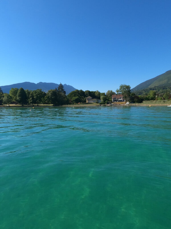 Beine au lac d'Annecy
