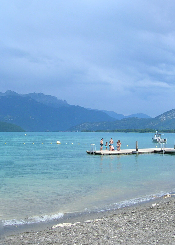 Plages de Sevrier