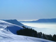 Semnoz sous la neige