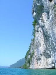 Lac d'Annecy : le roc de chère