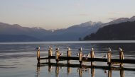 Annecy, mouettes au lac