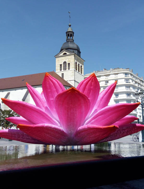 Annecy, oeuvre d'art