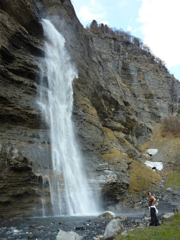 cascade à Sixt fer à cheval