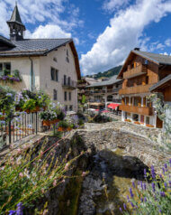 vue de megève