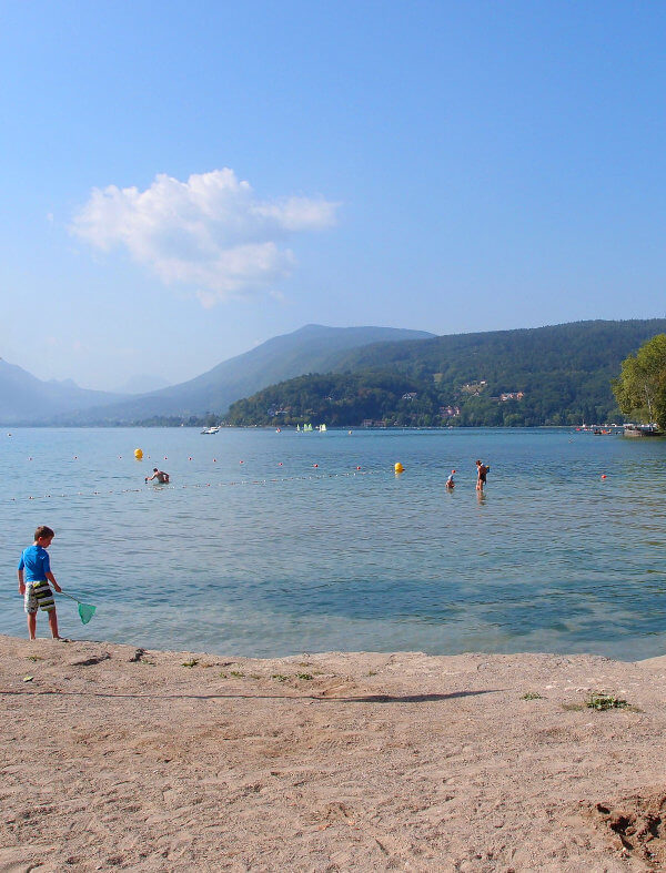 plage d'Albigny