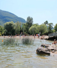 doussard la plage