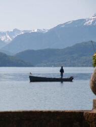 bateau de pêche annecy