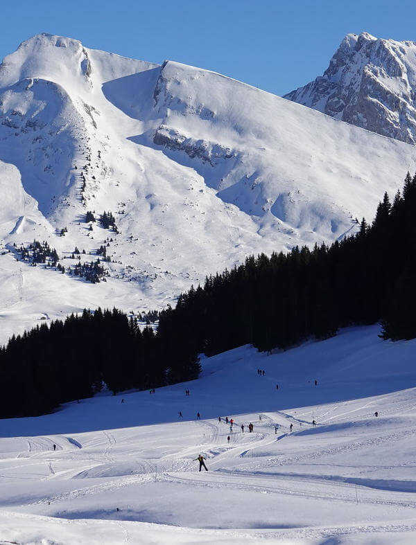 piste de ski de fond au Plateau de Beauregard