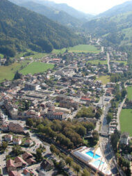 Thônes depuis la via ferrata