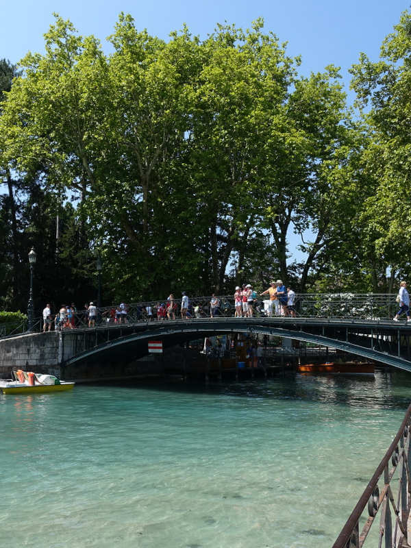 Pont des amours d'Annecy