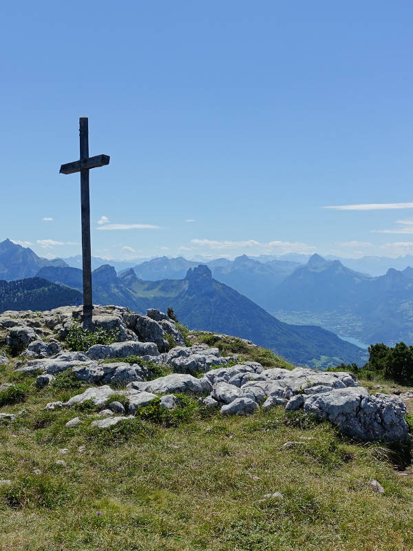 Vue depuis le sommet du Parmelan