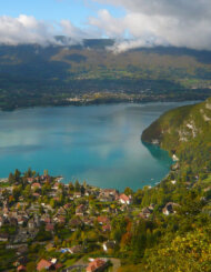 Baie de Talloires, lac d'Annecy