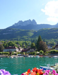 talloires, la baie