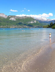 plage des Marquisats Annecy