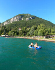 plage de menthon saint bernard