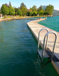 plage de menthon saint bernard