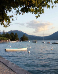 le lac d'Annecy depuis Veyrier