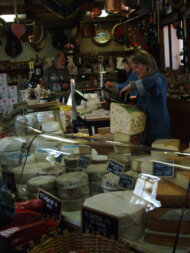 fromages en étal