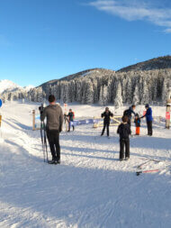 piste de ski de fond du plateau des Glières