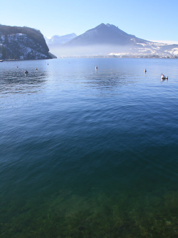 menthon annecy en hiver