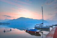 Aurore sur le Lac d'Annecy