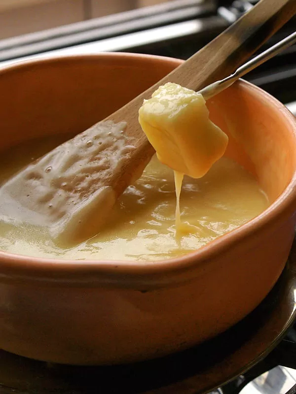 fondue au fromage