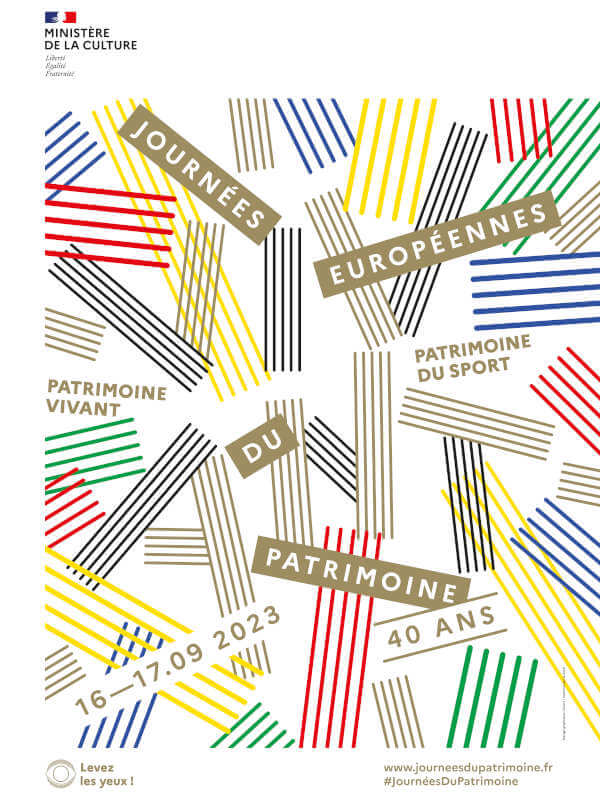 Journées du Patrimoine d'Annecy 2023 journees patrimoine 2023 annecy Patrimoine à Annecy, affiche officielle