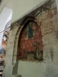 peinture dans église à Annecy
