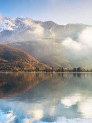 talloires en automne