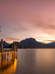 veyrier du lac en automne