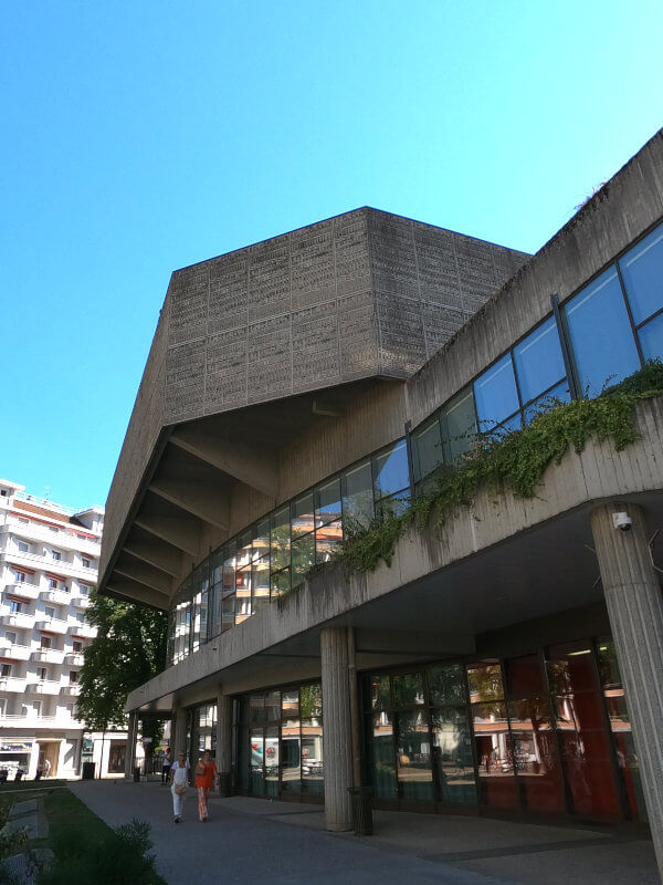 architecture du bâtiment Bonlieu à Annecy