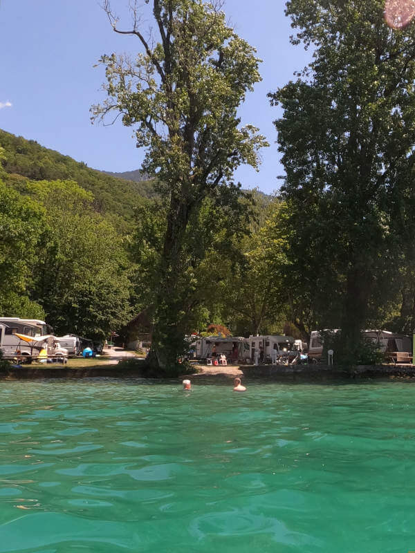 camping à Angon Talloires