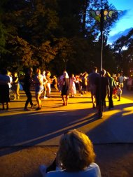 bal nocturne aux jardins de l'Europe, Annecy