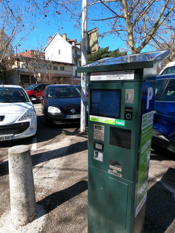 horodateur à Annecy